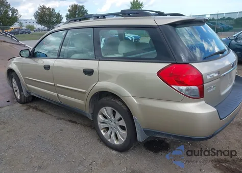 2008 Subaru Outback 2.5I/2.5I L.l. Bean Edition from USA, damaged, VIN 4S4BP61C587318940